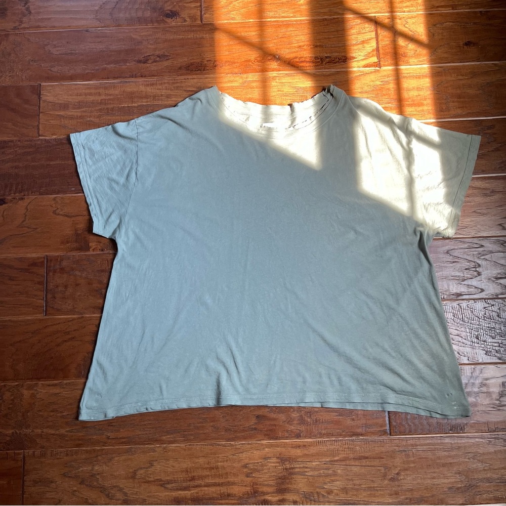MATE the Label Raw Neck Boxy Tee